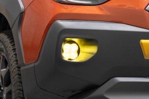 Subaru Forester Fog Light Bracket Kit - Diode Dynamics - SS3 Type Y - Amber - `22-`24